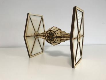 Star Wars - TIE Fighter aus Holz